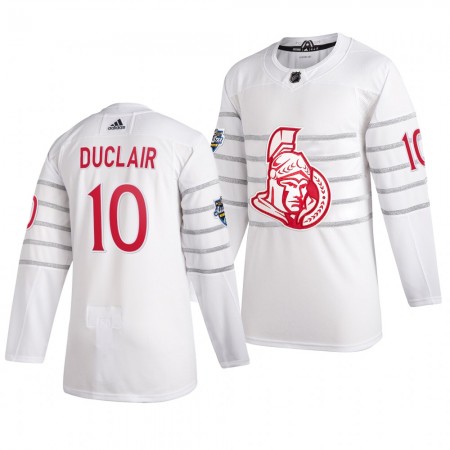 Ottawa Senators Anthony Duclair 10 Wit Adidas 2020 NHL All-Star Authentic Shirt - Mannen